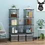 C&AHOME Wire Cube Storage Organizer, 12-Cube Metal Grid Storage, Storage Bins Shelving, Modular Bookshelf Shelves, DIY Closet Cabinet Ideal for Living Room,Office 36.6”L x 12.4”W x 48.4”H Black C&AHOME Wire Cube Storage Organizer, 12-Cube Metal Grid Storage, Storage Bins Shelving, Modular Bookshelf Shelves, DIY Closet Cabinet Ideal for Living Room,Office 36.6”L x 12.4”W x 48.4”H Black