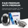 Wagner MX1108 Semi-Metallic Disc Brake Pad Set