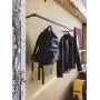 DIY CARTEL Industrial Pipe Wall/Ceiling Mount Clothing & Garment Rack - Hardware ONLY - Perfect Retail Display, Hanging Plants, Organizing, Laundry (48-inch X 12-inch)