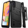 ZIZO Bolt Series for Galaxy A01 Case - Black & Black
