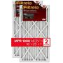 Filtrete 16x25x1, AC Furnace Air Filter, MPR 1000, Micro Allergen Defense, 2-Pack (exact dimensions 15.719 x 24.72 x 0.84)