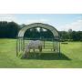 ShelterLogic 12 x 12 Corral Shelter and Livestock Shade Waterproof and UV Treated Universal Cover for Horses, Goats, and Other Livestock (Corral Panels Not Included)
