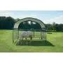 ShelterLogic 12 x 12 Corral Shelter and Livestock Shade Waterproof and UV Treated Universal Cover for Horses, Goats, and Other Livestock (Corral Panels Not Included)