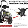 YAMATIC Max 3000 PSI 2.4 GPM Pressure Washer Pump Vertical 7/8'' Shaft OEM & Replacement Pump for Power Washer with Spray Nozzle Tips