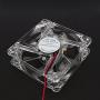 LED Computer PC Case Cooler Fan, DC 12V 4Pin Cooling Fan for Computer Case CPU Heatsink Cooler