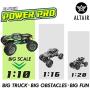 1:10 Scale RC Truck 4x4 | 48+ kmh Speed [30 MPH] Large Scale Remote Control Car | Free Priority Shipping | All Terrain Radio Controlled Off Road Monster Truck for All Ages (Lincoln, NE USA Company)