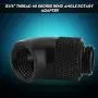 Rotary Adapter,G1/4'' Thread Replacement Parts for CPU Water Cooling heatsink,360-degree Rotation Angle,Stable Performance,Durable