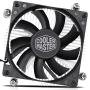 Cooler Master H116 (Copper Core) Low-Profile CPU Cooler - 80mm Slim Cooling Fan & Heatsink - for Intel Socket LGA 1150/1151 / 1155/1156 (H116)