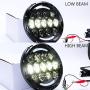 Work Lights 105W 2Pcs 7 Inch Round LED High/Low Beam Driving Light Off Road Driving Light Waterproof for Offroader, Truck, Car, ATV, SUV, Jeep, Construction, Camping, Hunters