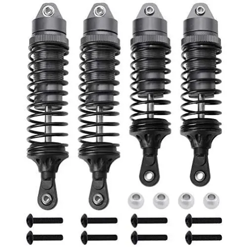 Hobbypark for 1/10 Traxxas Slash 4x4 4wd Alloy Front & Rear Shock Absorber Springs Upgrade Parts RC Car Replacement Hobbypark for 1/10 Traxxas Slash 4x4 4wd Alloy Front & Rear Shock Absorber Springs Upgrade Parts RC Car Replacement