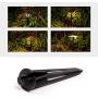 Malibu Sturdy Solid Ground Spike for Pathlight Spotlight Uplight Landscape In-ground Light Parts Metal Replacement Stake Diecast Aluminum Construction 8101-4820-01