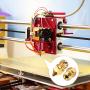 3D Printer Extruder Hotend with 16 Pieces 3D Printer Extruders Brass Nozzles, Metal Hotend Kit for CR-10, CR10, CR10S, Ender 3, Ender 3 pro, Ender 5