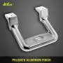 Bully AS-200 Universal Truck Polished Aluminum Side Hoop Step Set 2 Pieces Includes Mounting Brackets - Fits Various Trucks from Chevy (Chevrolet), Ford, Toyota, GMC, Dodge RAM and Jeep Bully AS-200 Universal Truck Polished Aluminum Side Hoop Step Set 2 Pieces Includes Mounting Brackets - Fits Various Trucks from Chevy (Chevrolet), Ford, Toyota, GMC, Dodge RAM and Jeep