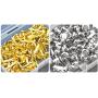 WXJ13 3 Sizes Round Head Paper Fasteners Metal Brads for Office Supplies, DIY Making, 3 Pack (350 Pieces)
