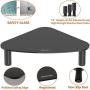 2 Pack Computer Monitor Riser | Triangle Save Space Desktop Corner Stand for Computer Monitor & Laptop Black HD01B-203 2 Pack Computer Monitor Riser | Triangle Save Space Desktop Corner Stand for Computer Monitor & Laptop Black HD01B-203