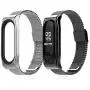 PINHEN Bands for Mi Band 5 Strap,Compatible with Xiaomi Mi Band 3 / Mi Band 4 /Mi Band 5 Wristbands Metal Replacement Adjustable Wrist Straps for Mi Fitness Tracker Smart Band (Black) PINHEN Bands for Mi Band 5 Strap,Compatible with Xiaomi Mi Band 3 / Mi Band 4 /Mi Band 5 Wristbands Metal Replacement Adjustable Wrist Straps for Mi Fitness Tracker Smart Band (Black)