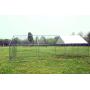wonline Large Metal Chicken Coop, Hen Rabbit Chicken Cage, Backyard Walk-in Pens Crate Enclosure Playpen Pet Exercise