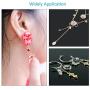 Jump Ring Kit,LANMOK 2313pcs Open Jump Necklace Rings with Lobster Clasp for Jewelry Making Beginner Hand Craft DIY Necklace Finding and Repair