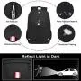 Laptop Backpack,Business Travel Backpack with USB Charging Slit for Men Womens, Anti Theft Water Resistant College School Bookbag Computer Backpack Fits 15 Inch Laptop and Notebook,Black