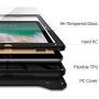 Spigen Tough Armor TECH with Custom-Fit Tempered Glass Designed for iPad 9.7 Case iPad 5th/6th Generation Case (2017/2018) - Black