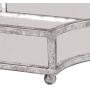 Kate and Laurel Ciel Metal Mirrored Ornate Scalloped Decorative Tray, Silver