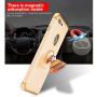 iPhone 8 Plus Case, Ultra Slim Flexible iPhone 8 Plus Matte Case, Styles 3 in 1 Electroplated Shockproof Luxury Cover Case for iPhone 8 Plus (Gold)