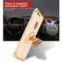 iPhone 8 Plus Case, Ultra Slim Flexible iPhone 8 Plus Matte Case, Styles 3 in 1 Electroplated Shockproof Luxury Cover Case for iPhone 8 Plus (Gold)