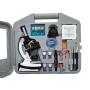 Pearington Kids Beginner Metal Microscope Set- Kid’s Stem Toys, Educational Gifts, Science Kits- 58 Piece Accessory Kit and Case- with LED Light; 120X, 240X, 300X, 480X, 600X, and 1200X Magnification