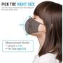 Maxboost Fabric Kid Face Mask - Pack of 3 (Kid Size) 2 Soft Layer, Reusable, Washable Cover - Black Maxboost Fabric Kid Face Mask - Pack of 3 (Kid Size) 2 Soft Layer, Reusable, Washable Cover - Black