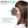 Maxboost Fabric Kid Face Mask - Pack of 3 (Kid Size) 2 Soft Layer, Reusable, Washable Cover - Black Maxboost Fabric Kid Face Mask - Pack of 3 (Kid Size) 2 Soft Layer, Reusable, Washable Cover - Black
