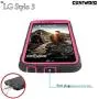 COVRWARE Iron Tank case Compatible with LG Stylo 3 / Stylo 3 Plus with Built-in Screen Protector Heavy Duty Full-Body Rugged Holster Armor Cover Brushed Metal Texture Design Belt Clip Kickstand, Pink COVRWARE Iron Tank case Compatible with LG Stylo 3 / Stylo 3 Plus with Built-in Screen Protector Heavy Duty Full-Body Rugged Holster Armor Cover Brushed Metal Texture Design Belt Clip Kickstand, Pink