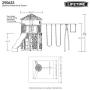 Lifetime Adventure Tower Swing Set - Earthtone (290633)