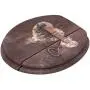 Sanilo Round Toilet Seat, Wide Choice of Slow Close Toilet Seats, Molded Wood, Strong Hinges (Lock) Sanilo Round Toilet Seat, Wide Choice of Slow Close Toilet Seats, Molded Wood, Strong Hinges (Lock)