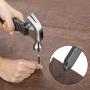 Metal Stamping Hammer,Great for Stamping Jewelry, Leather & Wood,for Leather Craft DIY, Leather Carving, Leather Working