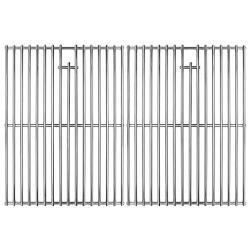 Uniflasy 17 Inches Cooking Grates for Home Depot Nexgrill 720-0830H Gas Grill, Stainless Steel Grill Cooking Grids, 2 Pack