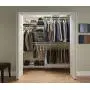 ClosetMaid 22875 ShelfTrack 5ft. to 8ft. Adjustable Closet Organizer Kit, White ClosetMaid 22875 ShelfTrack 5ft. to 8ft. Adjustable Closet Organizer Kit, White