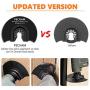 PECHAM 24PCS Universal Wood Metal Oscillating Multitool Quick Release Saw Blades Fit Porter Cable Black & Decker Rockwell Ridgid Ryobi Milwaukee DeWalt Chicago Craftsman PECHAM 24PCS Universal Wood Metal Oscillating Multitool Quick Release Saw Blades Fit Porter Cable Black & Decker Rockwell Ridgid Ryobi Milwaukee DeWalt Chicago Craftsman