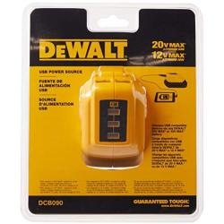 DEWALT 12V/20V MAX USB Charger, Tool Only (DCB090)