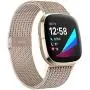HAPAW Metal Bands Compatible with Fitbit Sense/Versa 3, Breathable Stainless Steel Replacement Sport Bracelet Strap Wristbands Women Men Accessories with Magnet Lock for Sense Advanced Smartwatch HAPAW Metal Bands Compatible with Fitbit Sense/Versa 3, Breathable Stainless Steel Replacement Sport Bracelet Strap Wristbands Women Men Accessories with Magnet Lock for Sense Advanced Smartwatch