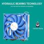 GOLDEN FIELD US001 Heatsink and Fan 36mm Low-Profile CPU Air Cooling Cooler Radiator Ultra Slim for AMD and Intel Sockets