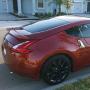 Dawn Enterprises 370Z Factory Style Flush Mount Spoiler Compatible with Nissan 370Z - DEEP Sapphire Metallic (RAA)