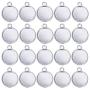 LANBEIDE 100 Pieces Bezel Pendant Trays 12 mm Diameter Round Blanks for Crafting DIY Photo Pendant Necklace Earrings. Metal Alloy Cabochon Glass Dome for Jewelry Making Pendant (1/2 Inch)