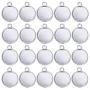 LANBEIDE 100 Pieces Bezel Pendant Trays 12 mm Diameter Round Blanks for Crafting DIY Photo Pendant Necklace Earrings. Metal Alloy Cabochon Glass Dome for Jewelry Making Pendant (1/2 Inch)