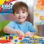 KIDDY DOUGH Tool Kit for Kids - Party Pack w/ Animal Shapes - Includes 24 Colorful Cutters, Molds, Rollers & Play Accessories for Air Dry Clay & Dough