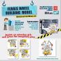 Ferris Wheel Building Model with Metal Beams and Screws Lights & Music 954 pcs