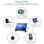 Raspberry Pi Touchscreen Monitor, Upgraded 7 IPS 1024X600 Dual-Speaker,USB HDMI Portable Monitor Capacitive Pi Display,Compatible with Raspberry Pi 3b+/Raspberry Pi 4b, Windows 7/8/10,Drive-Free