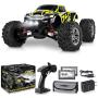 1:16 Scale Large RC Cars 36+ kmh Speed - Boys Remote Control Car 4x4 Off Road Monster Truck Electric - All Terrain Waterproof Toys Trucks for Kids and Adults - 2 Batteries + Connector for 40+ Min Play