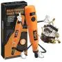 JelBo Cordless Rotary Tool Kit, Mini Variable Speed Rotary Tools, Electric Cordless Carving Tool Set with USB Charging for Polishing, Carving, Grinding(33Pcs/Set)