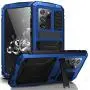Simicoo Samsung Note 20 Ultra Metal Case with Screen Protector Military Rugged Heavy Duty Shockproof with Stand Camera Protector Full Cover case for Note 20 Ultra (Blue) Simicoo Samsung Note 20 Ultra Metal Case with Screen Protector Military Rugged Heavy Duty Shockproof with Stand Camera Protector Full Cover case for Note 20 Ultra (Blue)