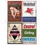 12 Pieces Gas and Oil Tin Signs, Retro Vintage Metal Sign for Home Man Cave Garage, 8x12 Inch/20x30cm 12 Pieces Gas and Oil Tin Signs, Retro Vintage Metal Sign for Home Man Cave Garage, 8x12 Inch/20x30cm